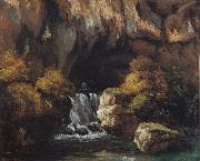 Gustave Courbet The Source of the Lison oil painting